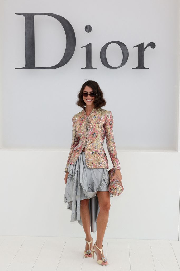 Vicky Montanari en el desfile de Dior Primavera/Verano 2027 durante la Semana de la Moda de París, el 29 de septiembre de 2026.