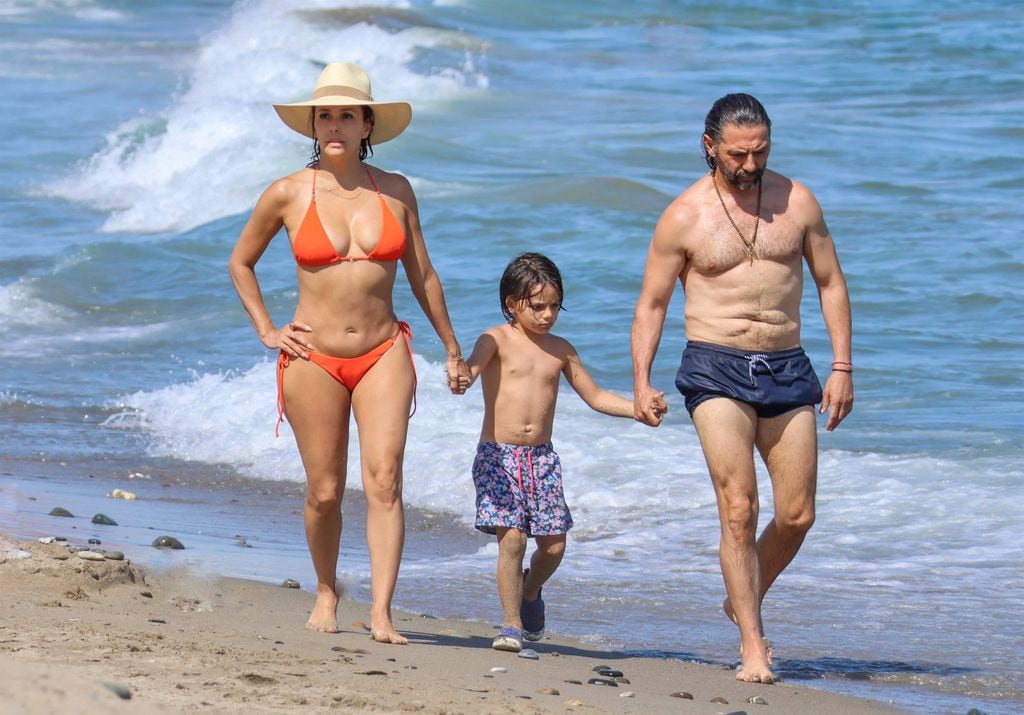 Eva Longoria y su familia