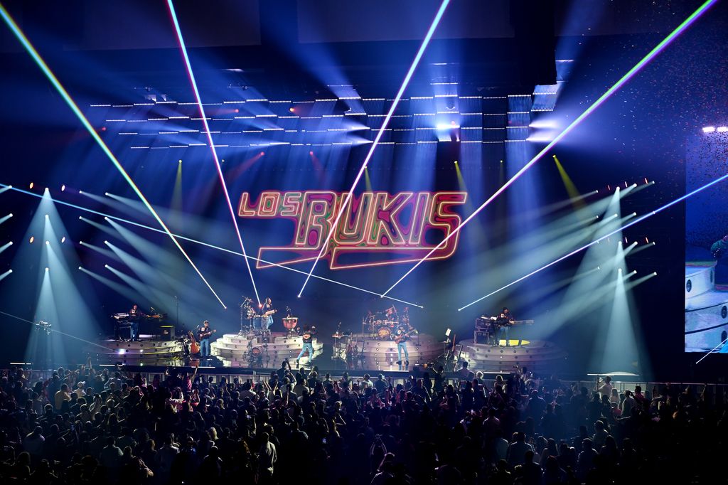 Los Bukis en su residencia en el Park MGM, de Las Vegas.