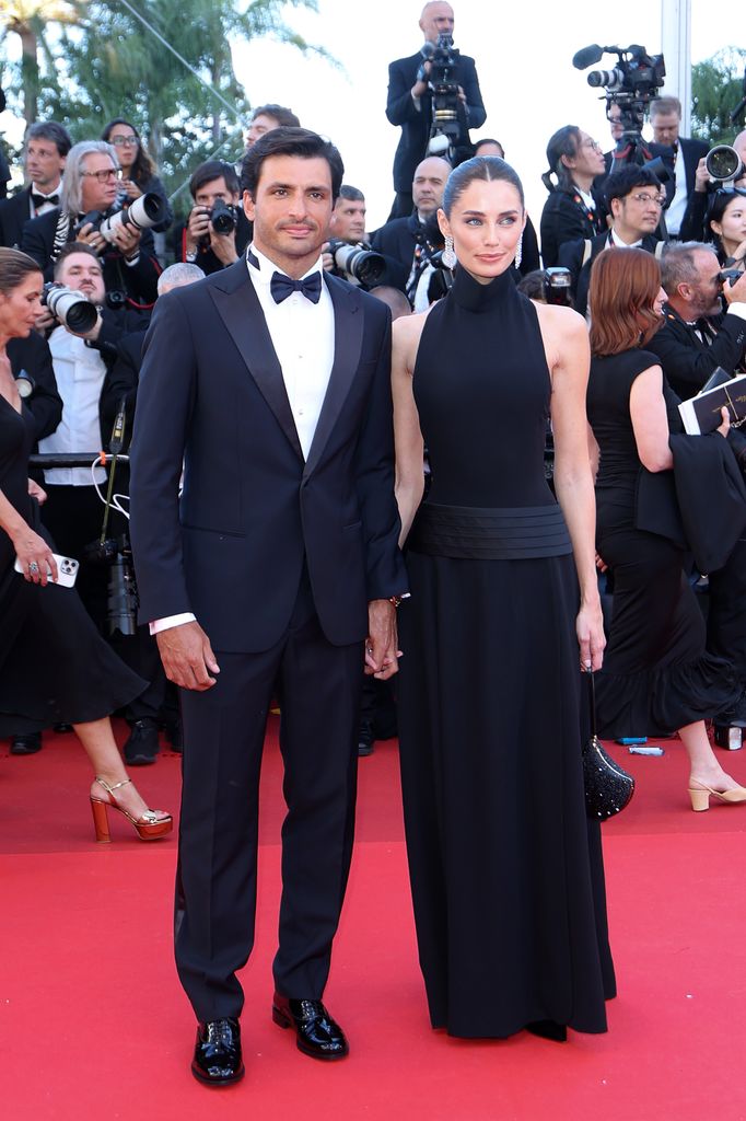 Carlos Sainz Jr. and Rebecca Donaldson