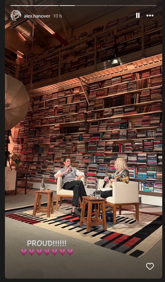 Carlota Casiraghi en la presentación de su libro 