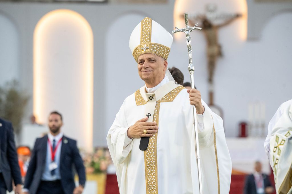 El Papa León XIV durante la celebración de la misa del 11 de junio de 2026 en Las Palmas de Gran Canaria