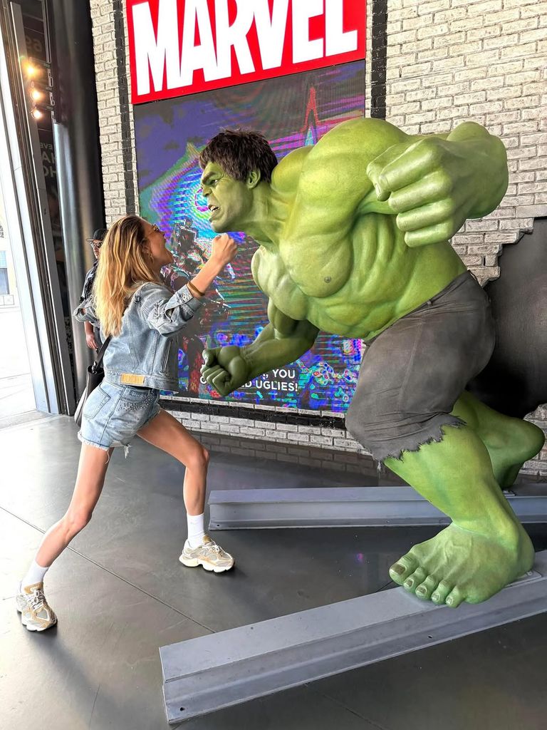 Carla Pereyra disfruta de unos días de desconexión en Los Ángeles