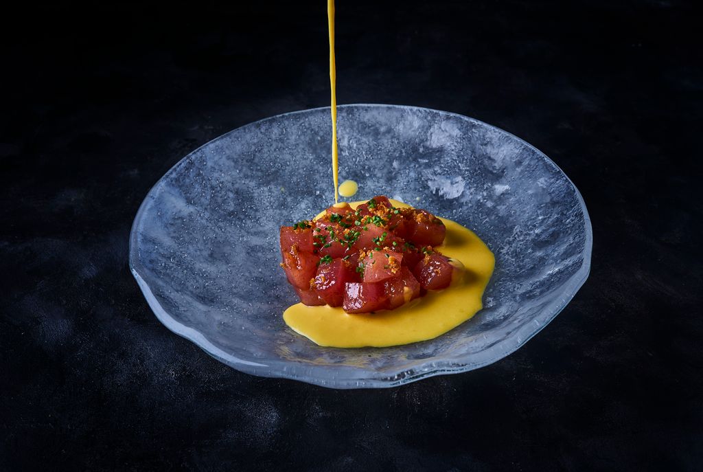 Ceviche de atún