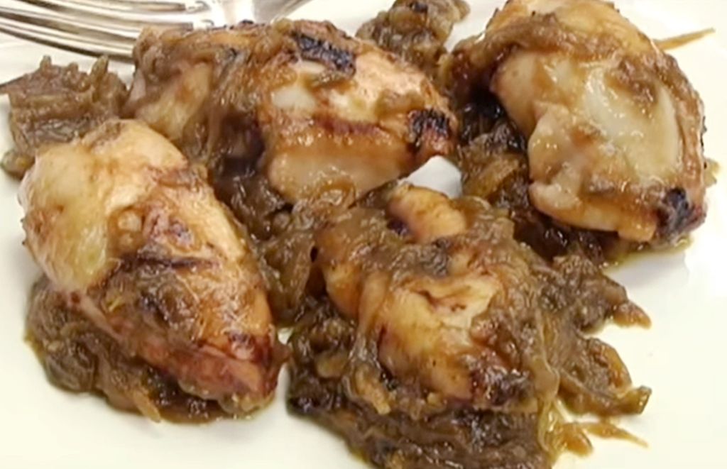 Los Chipirones Pelayo, receta del cocinero David de Jorge. 