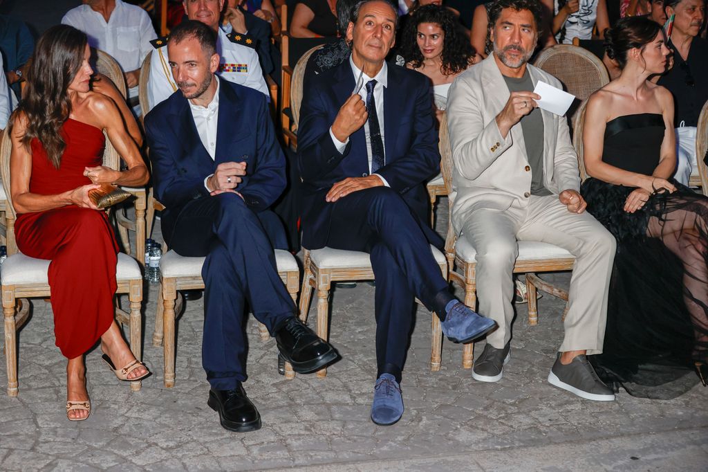 La reina Letizia y el actor Javier Bardem, entre los asistentes a la clausura del festival