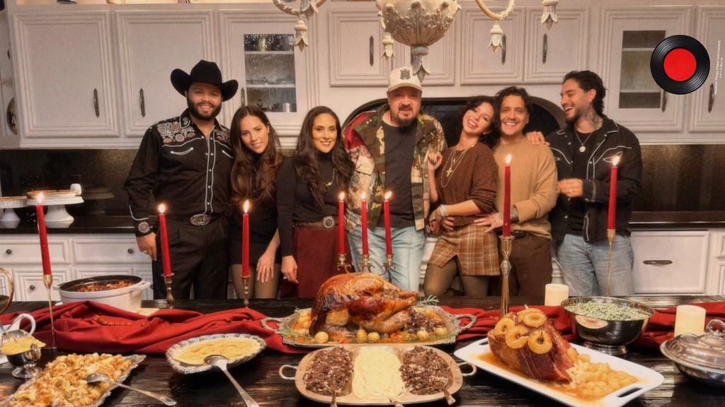 La familia Aguilar celebró Thanksgiving junta 