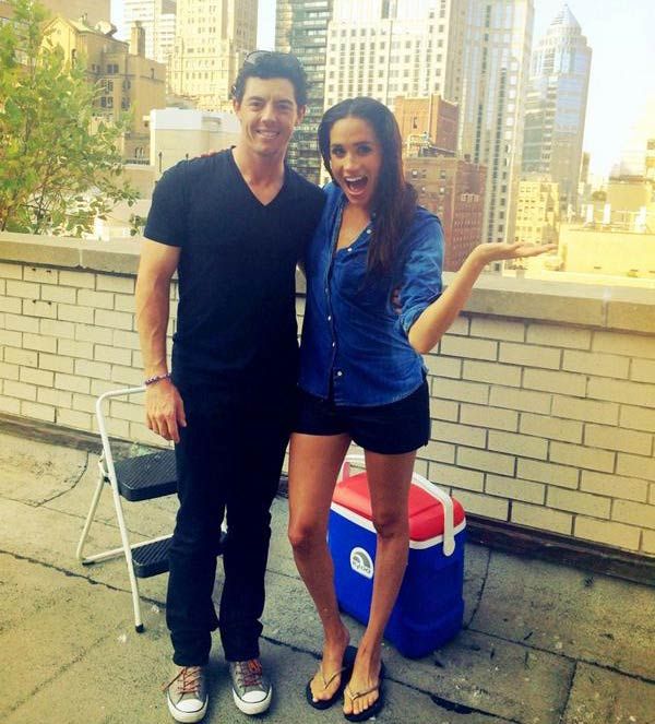 Meghan Markle con shorts