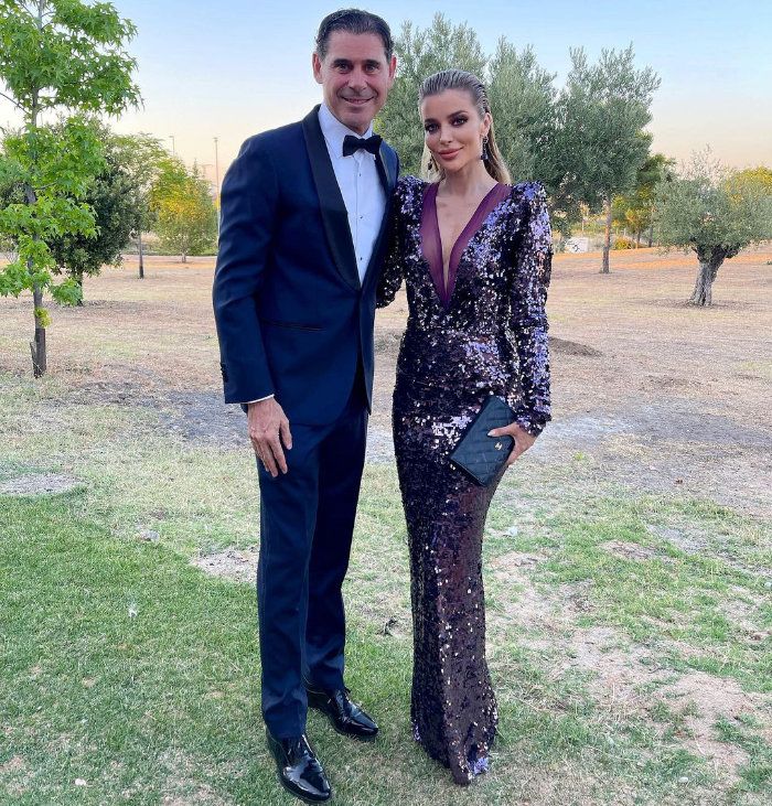 Fernando Hierro y Fani Stipkovic 