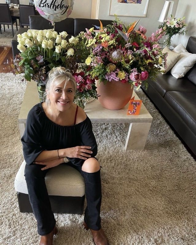 Julia Otero se recupera del cáncer de colón