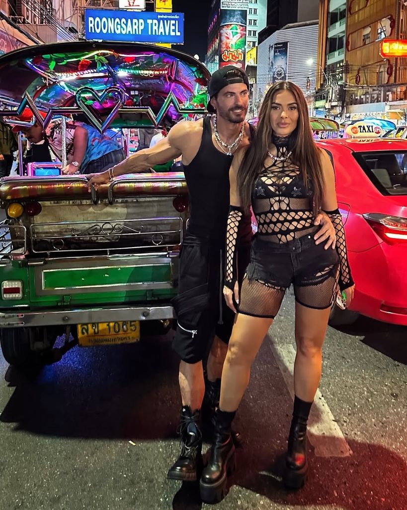 Galilea Montijo e Isaac Moreno 