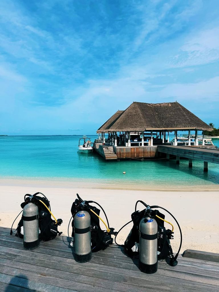 Clases de buceo en las islas Maldivas