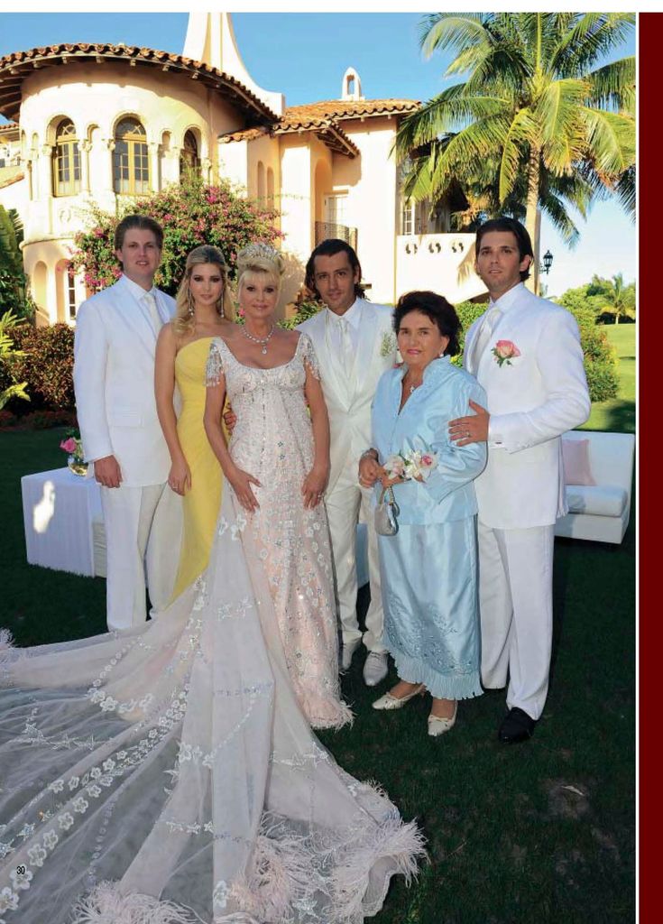 LA ESPECTACULAR BODA DE IVANA TRUMP CON ROSSANO RUBICONDI