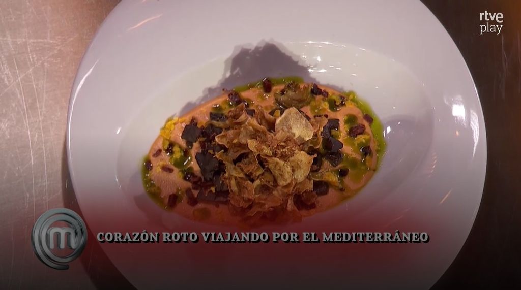 El plato realizado por Paz Vega alude a su separación de Orson Salazar