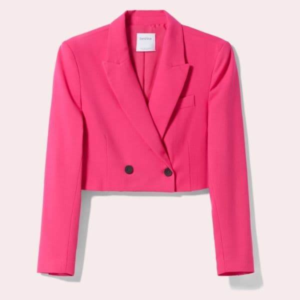 blazer fucsia