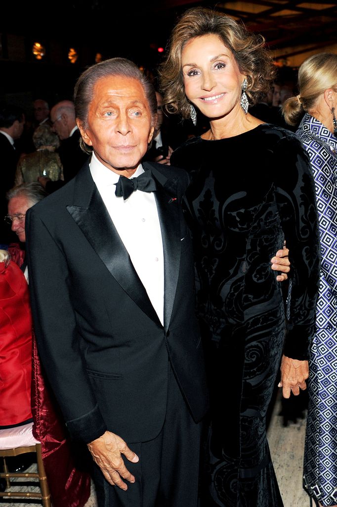 Naty Abascal y Valentino
