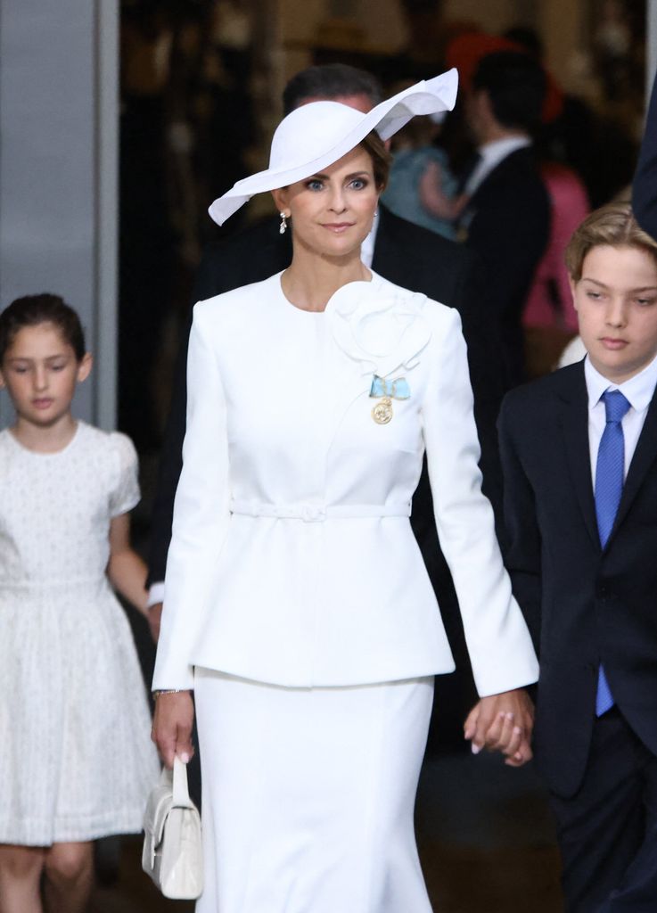 La princesa Magdalena de Suecia, celebrando las bodas de oro de los reyes Gustavo y Silvia, 2026.