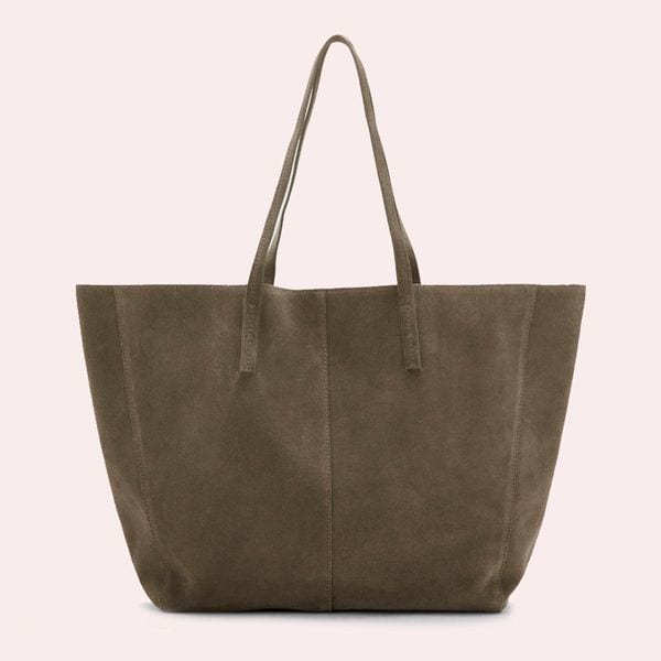 Bolso shopper serraje