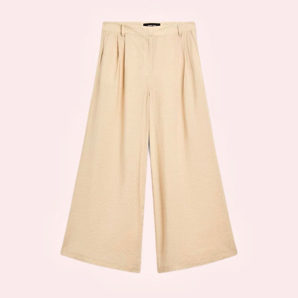 Pantalón palazzo de Massimo Dutti