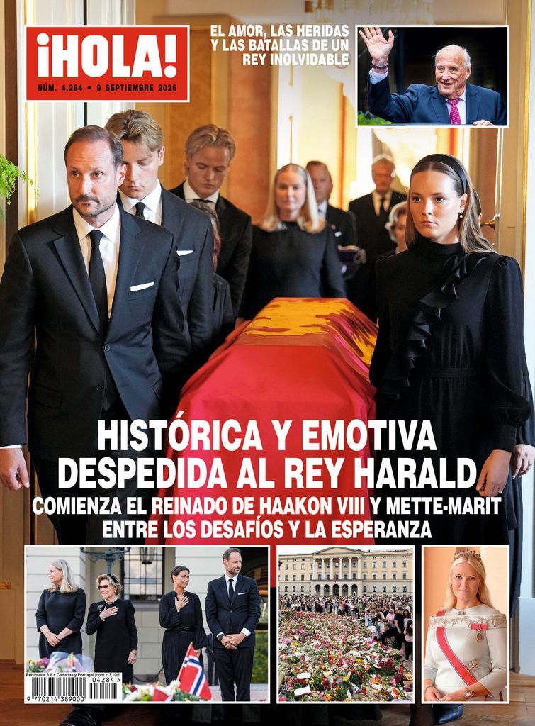 La histórica y emotiva despedida al rey Harald