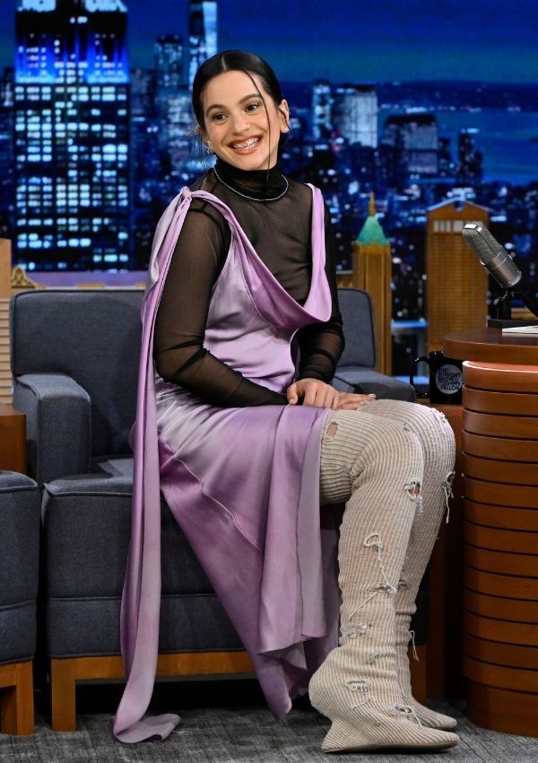 Rosalía en el programa de Jimmy Fallon