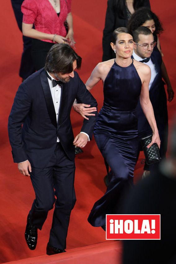 Carlota Casiraghi con su marido, Dimitri Rassam