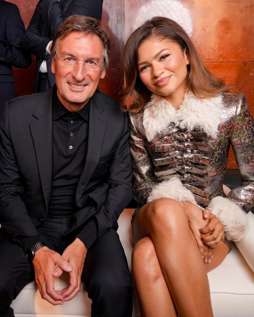 Zendaya en el front-row de Louis Vuitton SS26.
