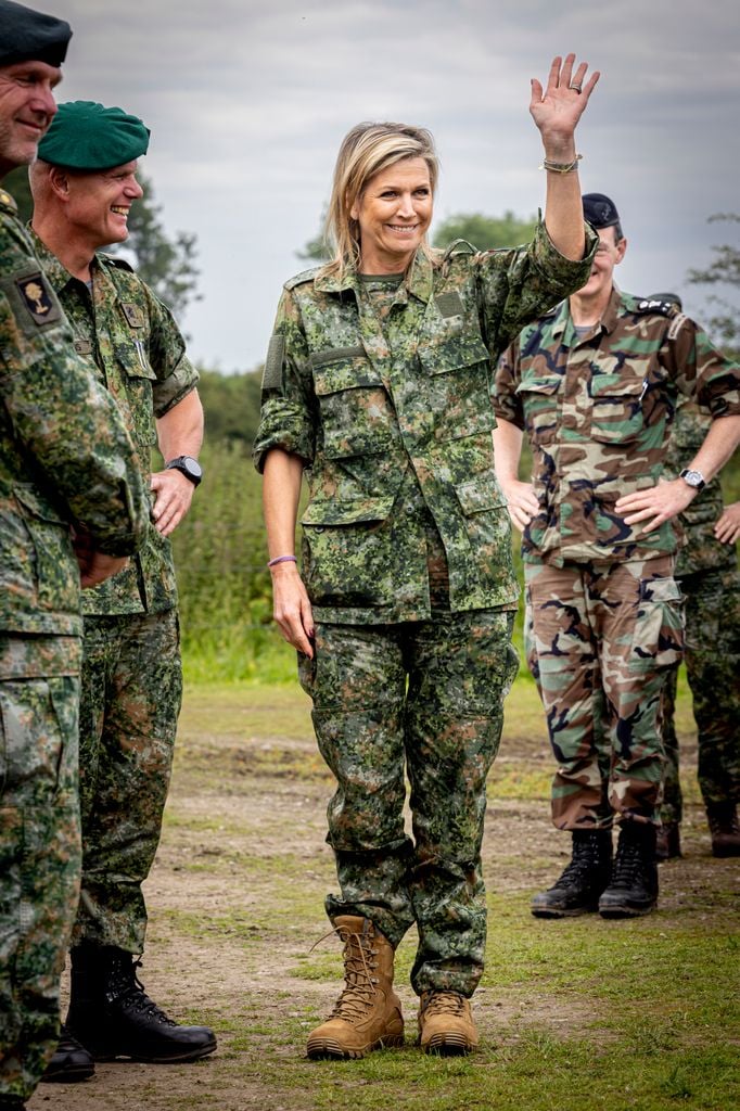 La reina Máxima de Holanda va a ser reservista del Ejército 