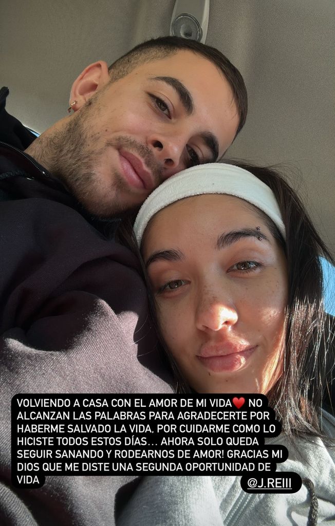 María Becerra reapareció en redes sociales tras la crisis de salud que enfrentó hace unos días