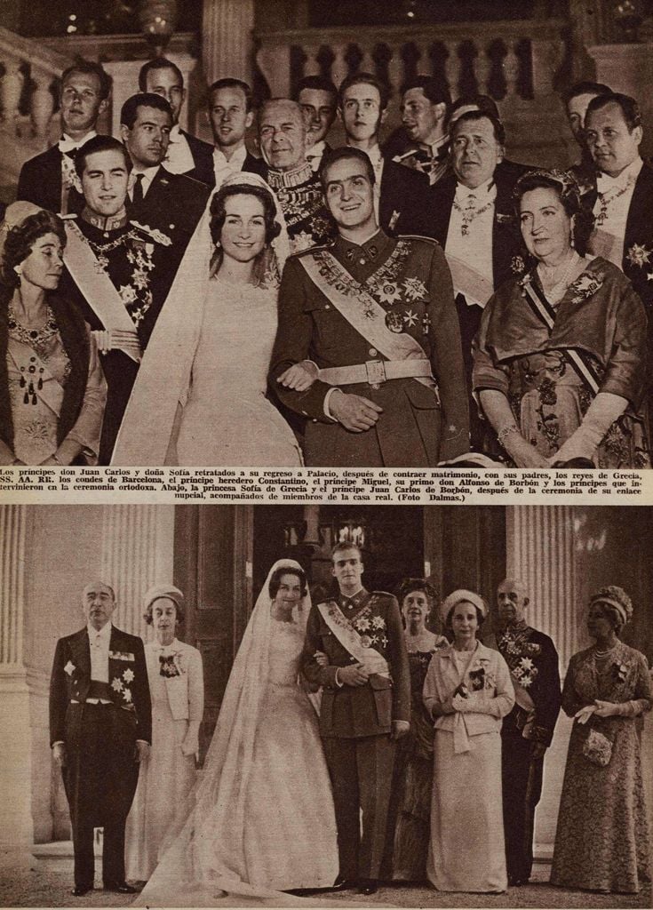 Boda reina Sofía y rey Juan Carlos HOLA
