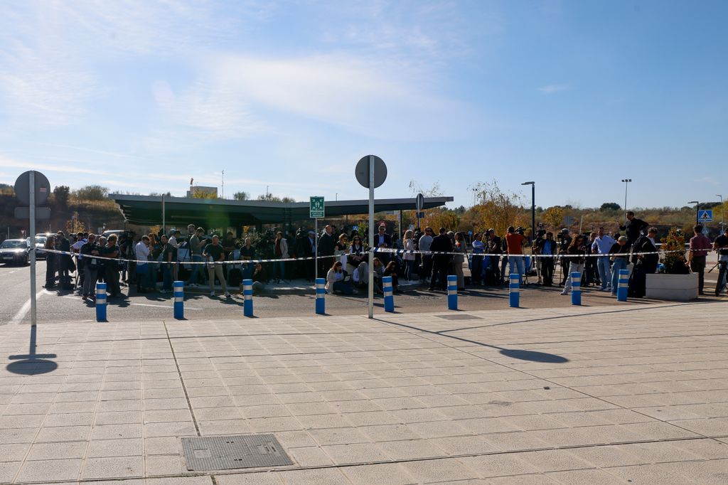 Máxima expectació en el Hospital de Toledo