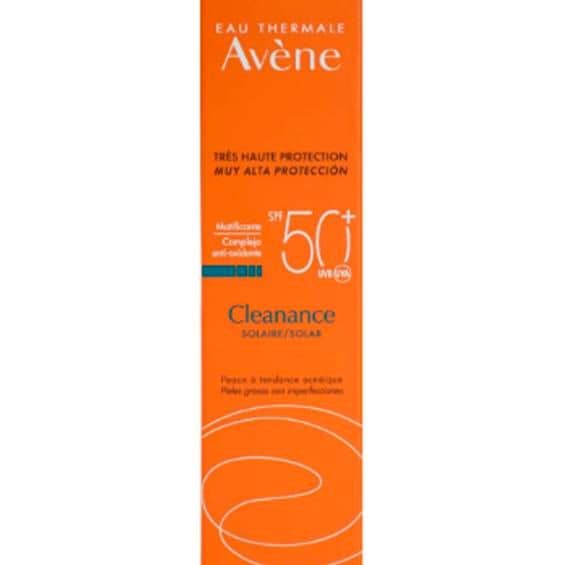productos para pieles grasas cleanance solar de eau thermale avene