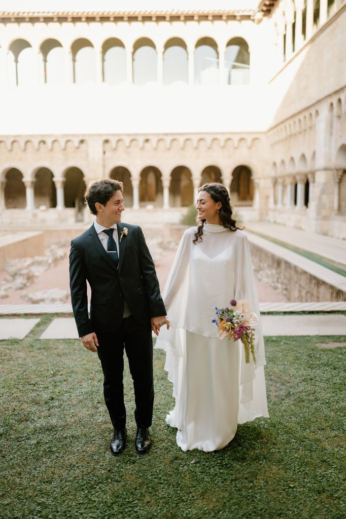 Look de novia sencillo y viral de Otaduy