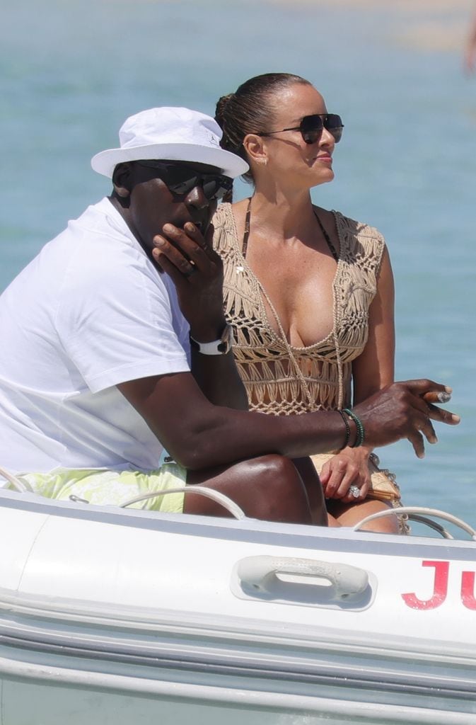 Michael Jordan e Yvette Prieto