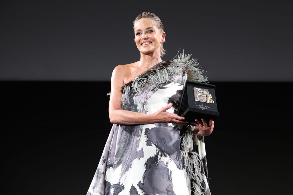 Sharon Stone en el Festival de Cine de Taormina