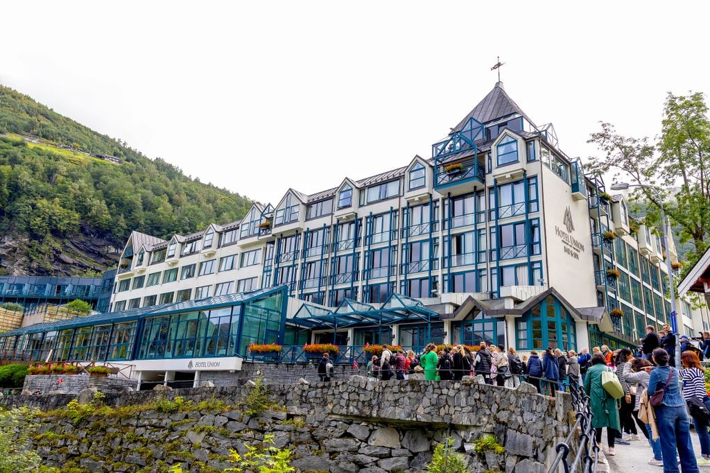 Hotel Union, donde ha tenido lugar el enlace y la cena de gala