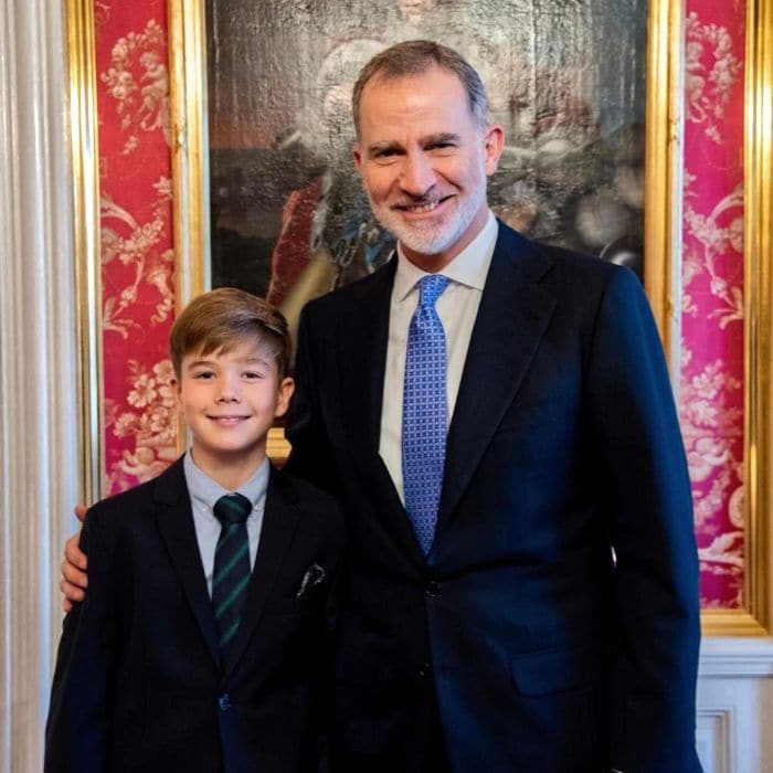 El rey Felipe y el príncipe Vincent