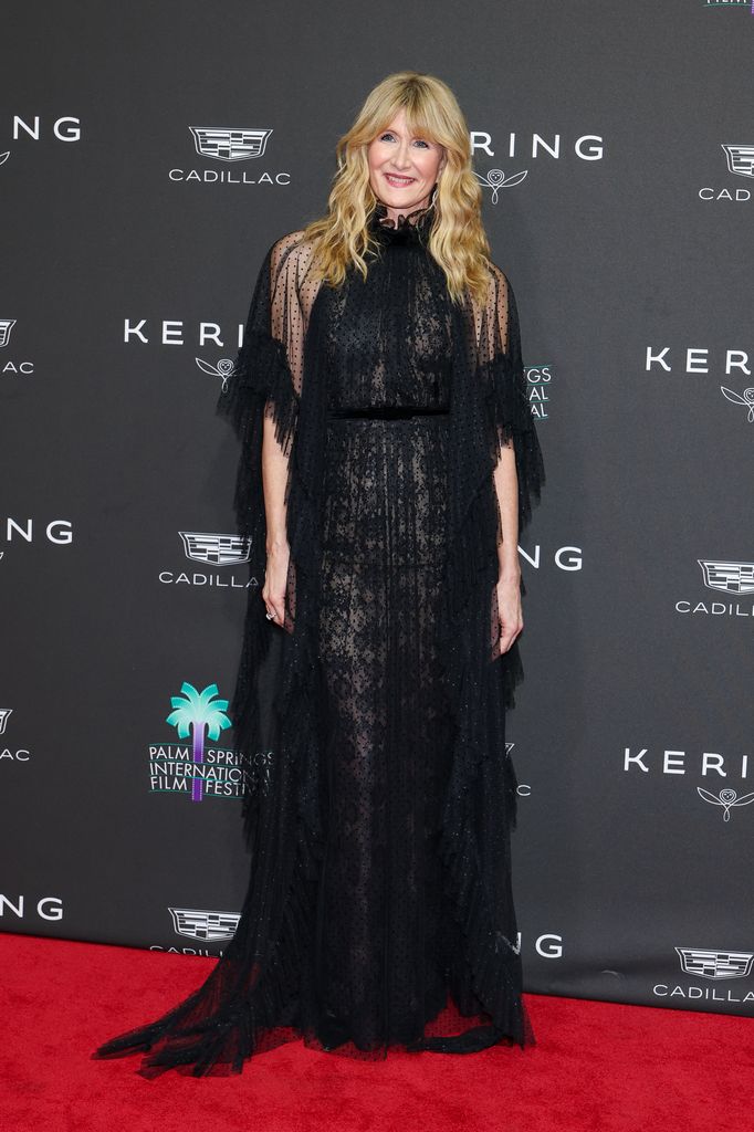 Laura Dern en el Festival Internacional de Cine de Palm Springs, 2026.