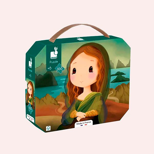 Puzzle Inspired By Leonardo Da Vinci 100 Piezas Janod