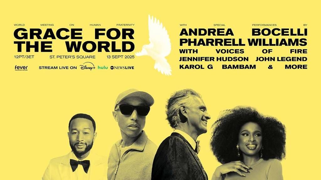 Cartel del evento 'Grace for the world'