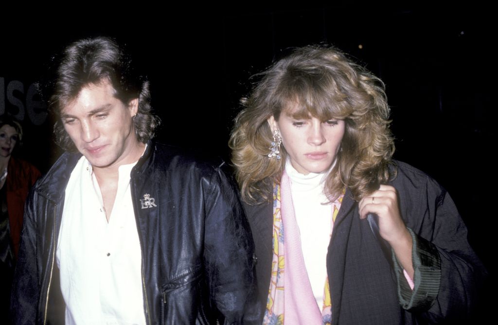 Julia Roberts junto a su hermano, Eric Roberts