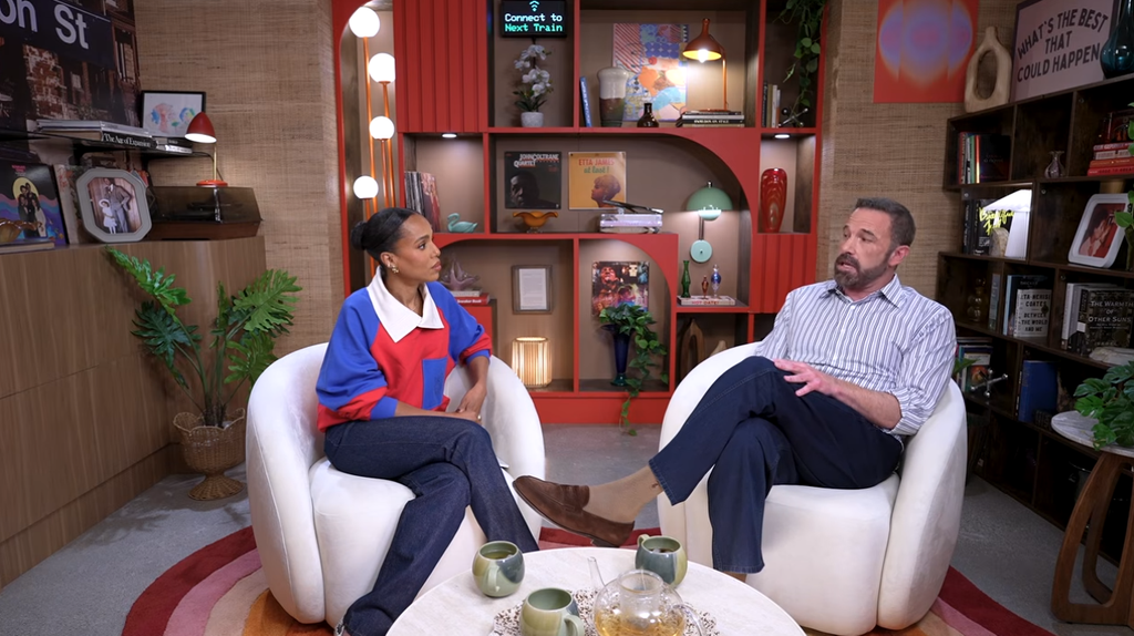Ben Affleck sostuvo una profunda charla con Kerry Washington para su podcast 'Street You Grew Up On'.