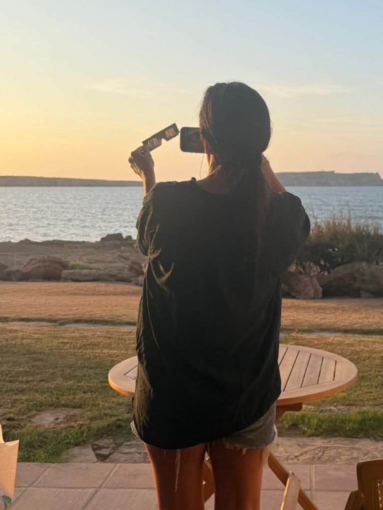 La presentadora de Antena 3 Noticias no se perdió el eclipse