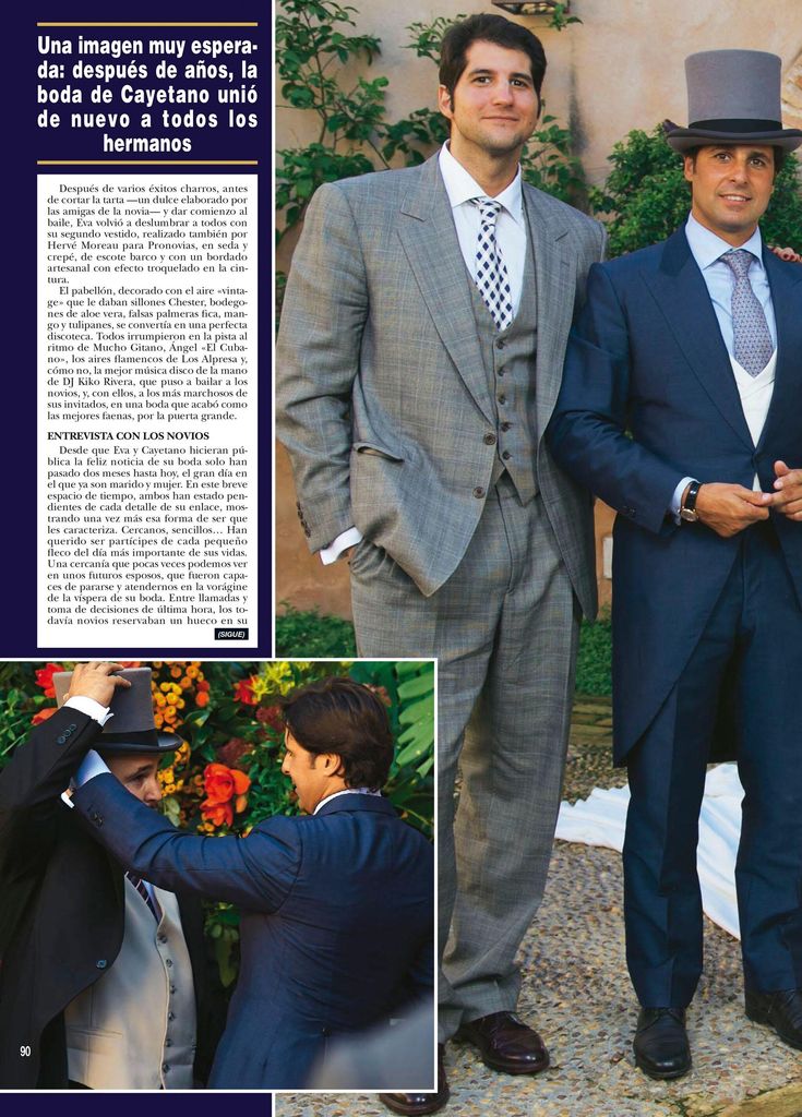 Boda Eva González y Cayetano Rivera HOLA PLUS