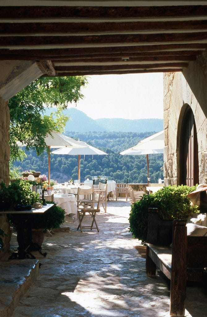 Terraza de La Torre del Visco, Teruel