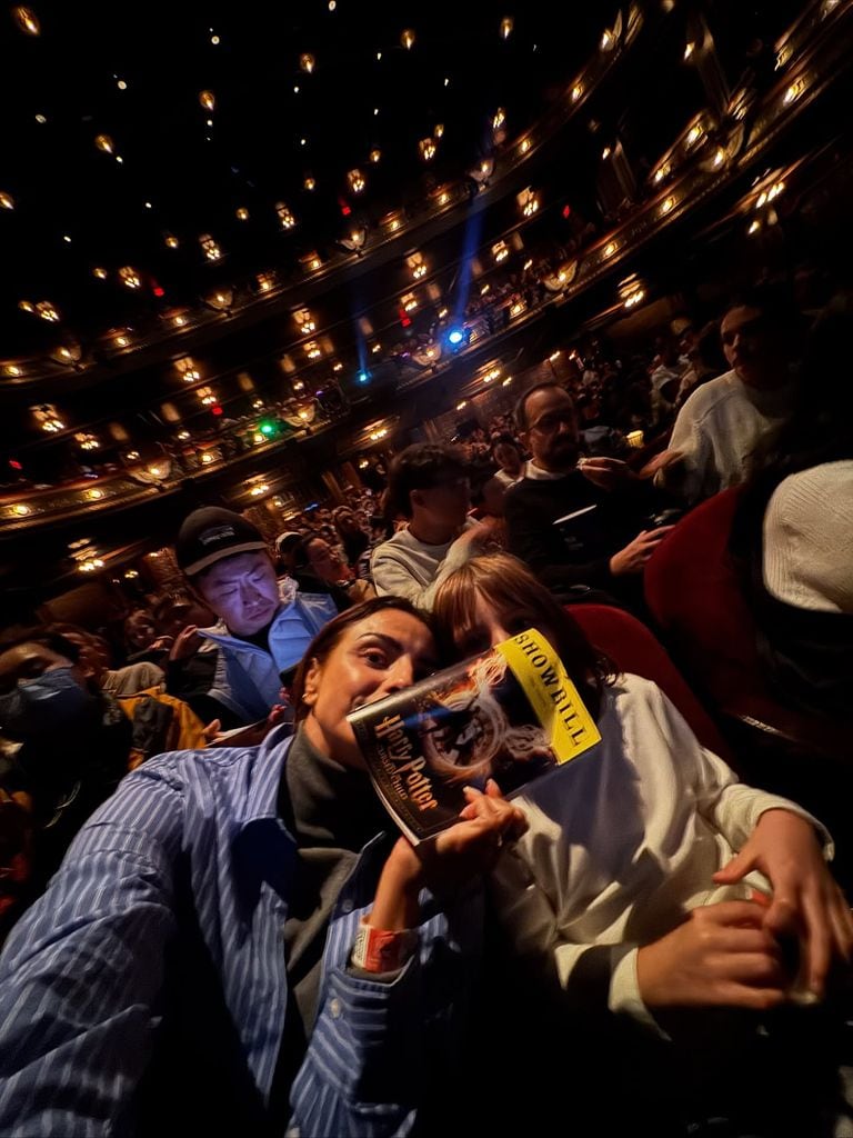 Una de las actividades que Kailani más disfrutó fue ver obras de teatro en Broadway
