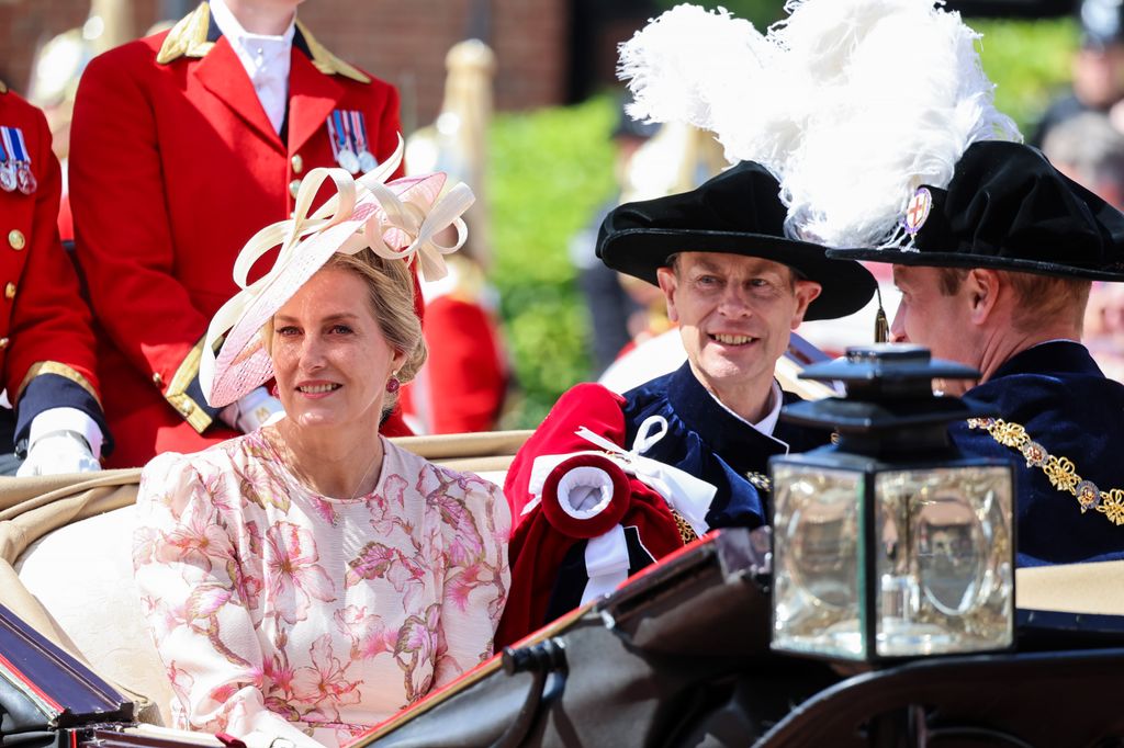 Imagen de archivo: Desfile de la Orden de la Jarretera en el Castillo de Windsor en junio de 2024