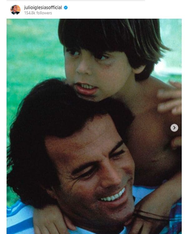 Julio y Enrique Iglesias 