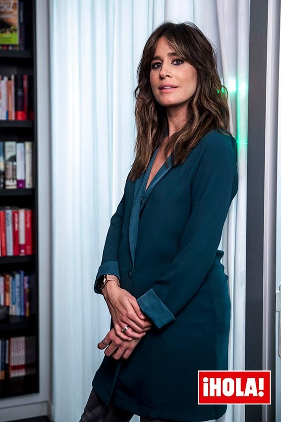 Isabel Jiménez con chaqueta de Noon