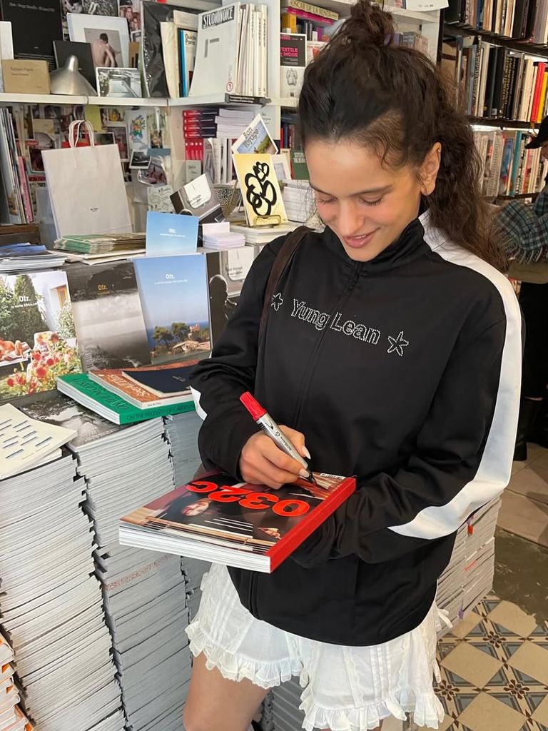 Rosalía en OFR Bookshop.